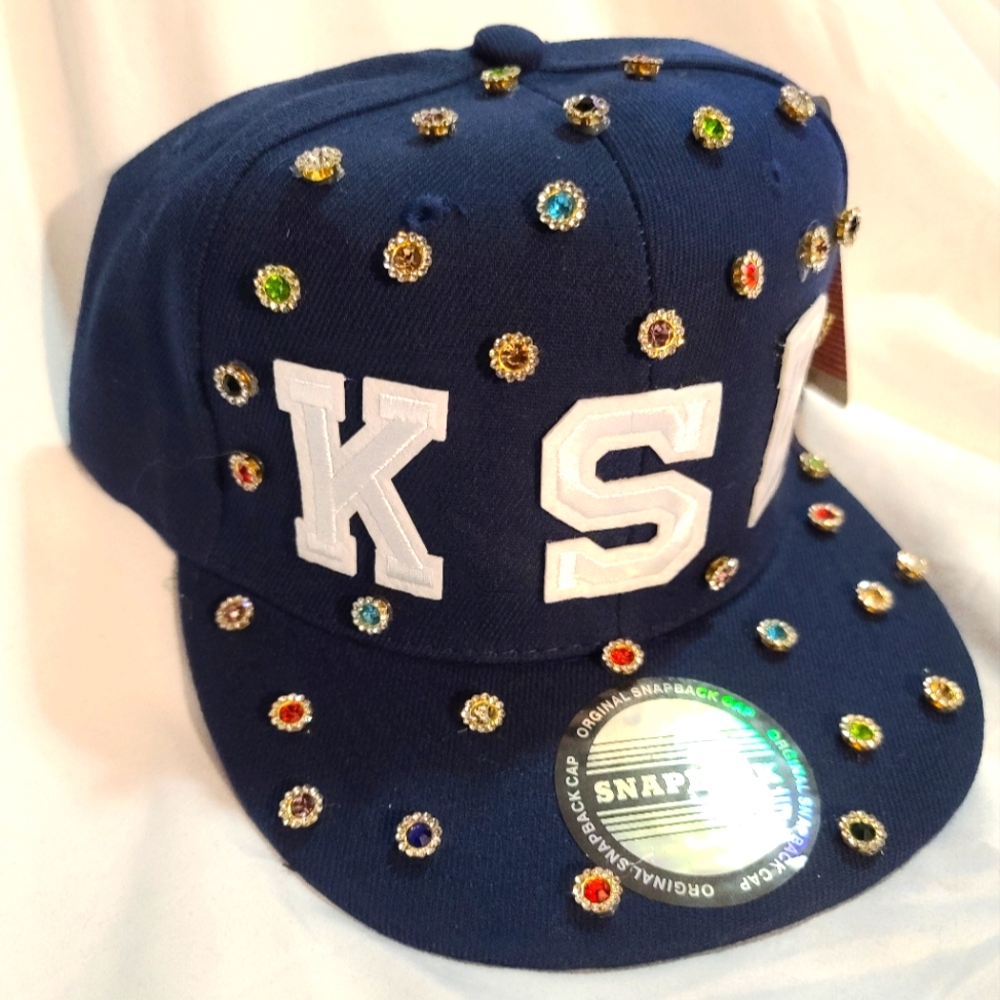 Navy Blue KSB Letterhead Stone Cap